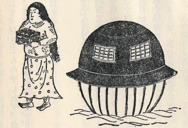 บันทึกโบราณของญี่ปุ่น : หญิงลึกลับกับ UFO และกล่องไม้ปริศนา